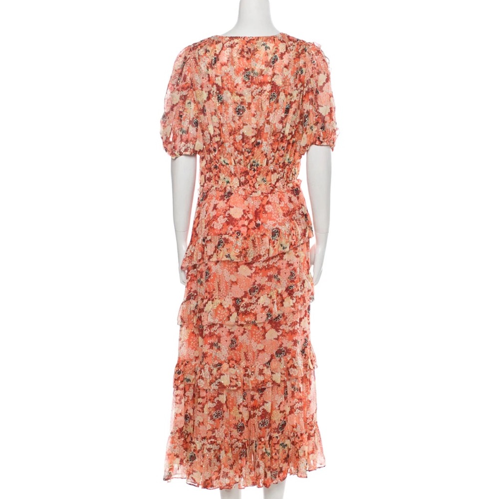 Ulla Johnson silk dress Sz 8 - Picture 3 of 11